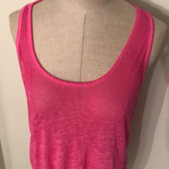 Women’s Pink Tank Top - Picture 2 of 5